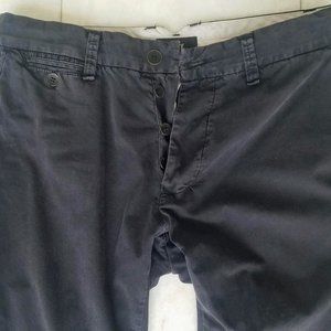 Obey Men's Pants, Cotton, Black